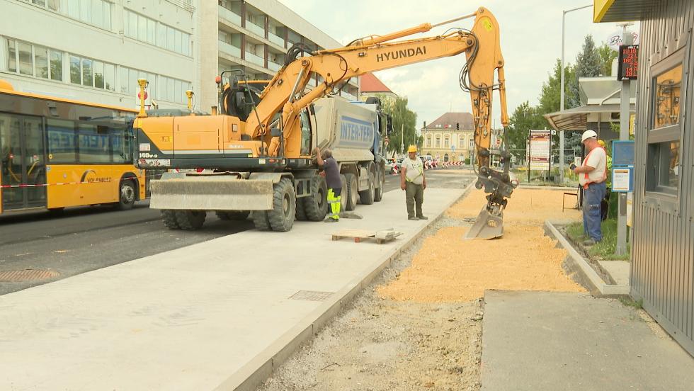 Szeptember vgre befejezdik a Kosztolnyi utca tptse