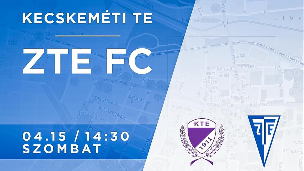 Nehz mrkzs vr Kecskemten a ZTE FC-re