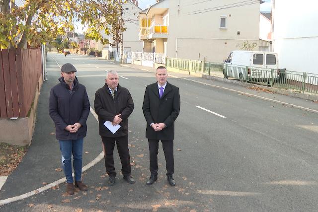 Elkészült az Ebergényi út első üteme