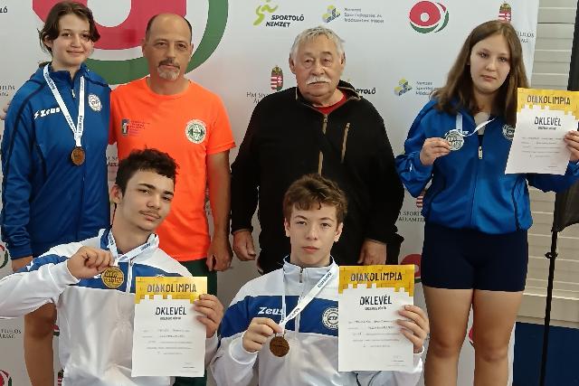 Aranyeső Tatabányán – három diákolimpiai bajnoki címet nyertek a zalaegerszegi súlyemelők