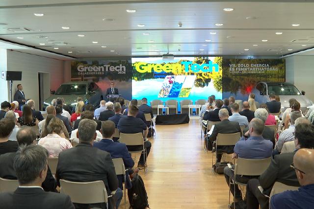Elkezdődött a kétnapos GreenTech szakmai konferencia