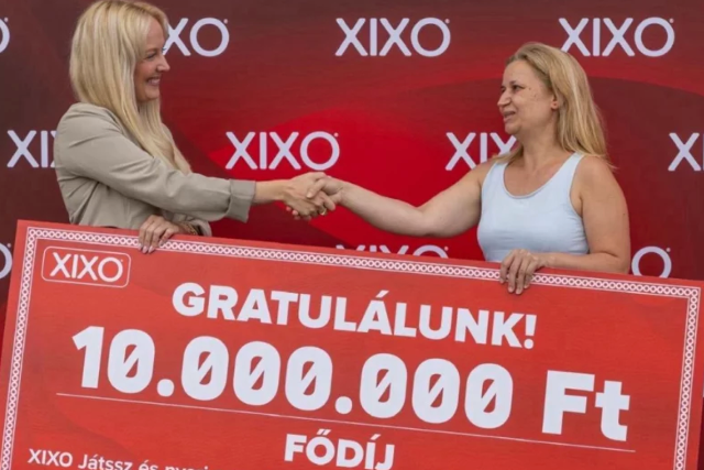 Zalai desanya nyerte a XIXO 10 milli forintos fdjt