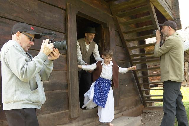 Filmforgatás a Göcseji Skanzenben
