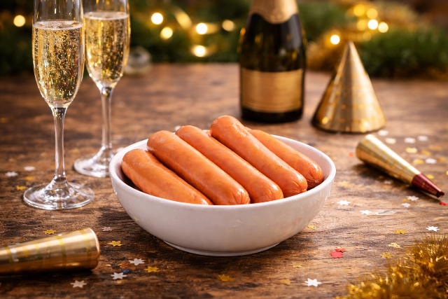 Ezért kell virslit enni újévkor, a szárnyas hátrafelé kapar, a malac előre túr