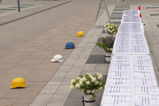 Megemlékeztek a munkahelyi balesetekben megsérültekről és elhunytakról