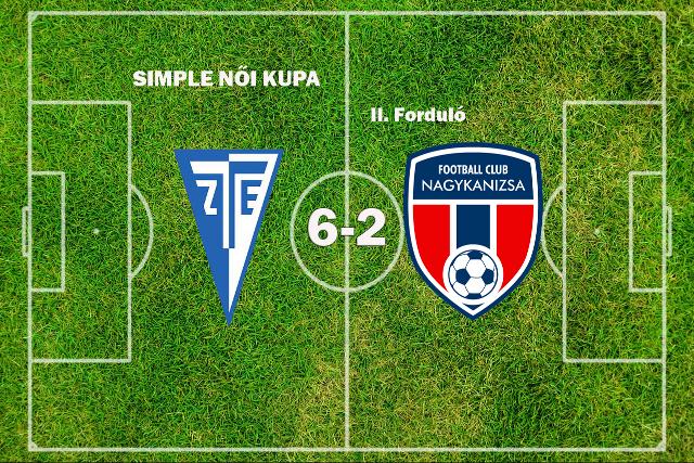 Vrmegyei rangadt nyert a Magyar Kupban a ZTE FC ni csapata