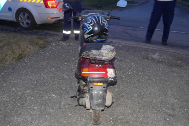 Motorral menekült a rendőrök elől egy 15 éves fiatal Zalában