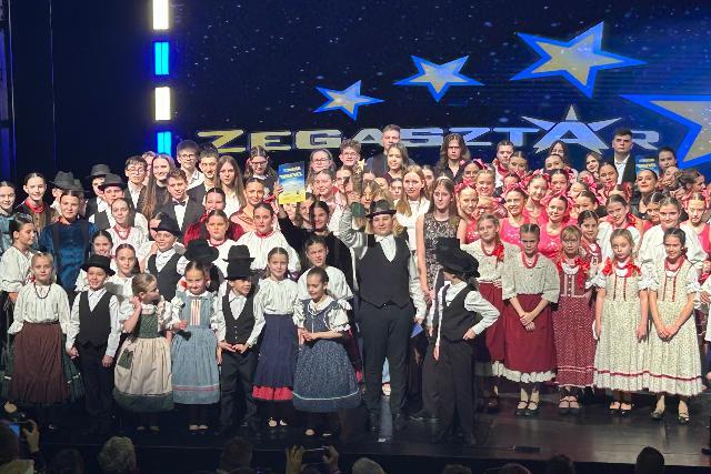 A Zalai Táncegyüttes összevont utánpótlás csoportja nyerte a X. ZegaSztárt