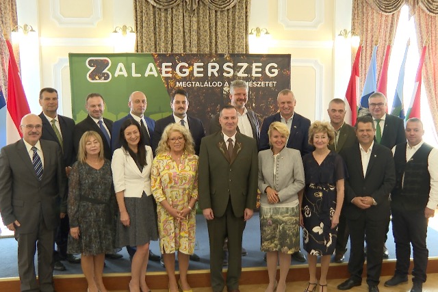 A testvrvrosok delegciit fogadtk Zalaegerszegen