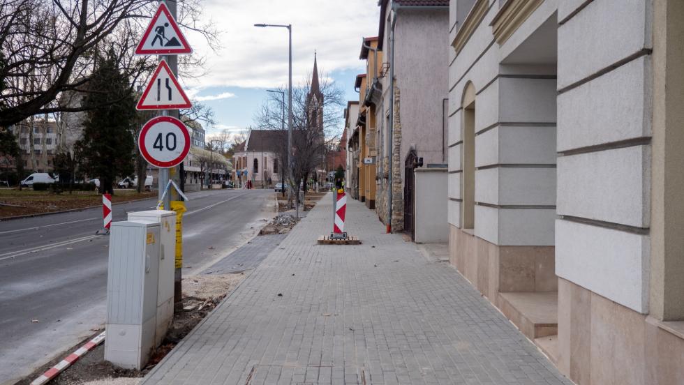 Megjult a Hunyadi utcai jrda Zalaegerszegen