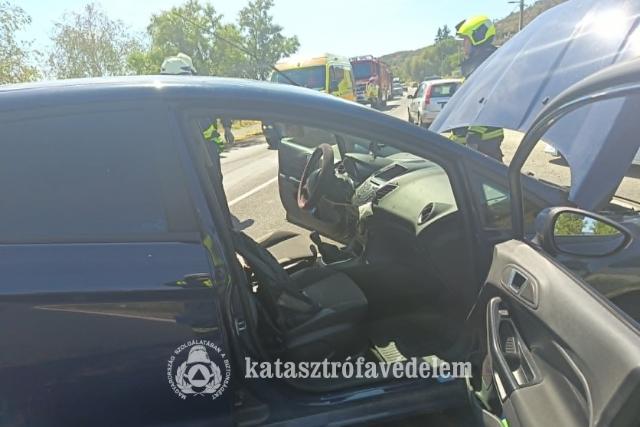 Összeütközött két autó Balatongyörökön
