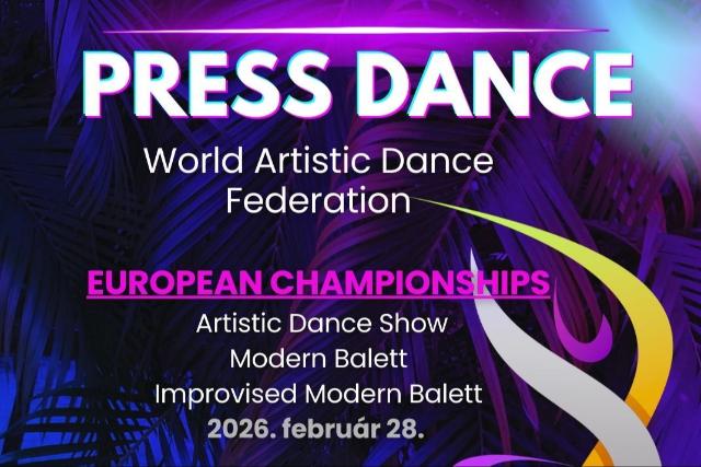 Táncünnep Zalaegerszegen: közel ezer versenyző érkezik a Press Dance 2026-ra