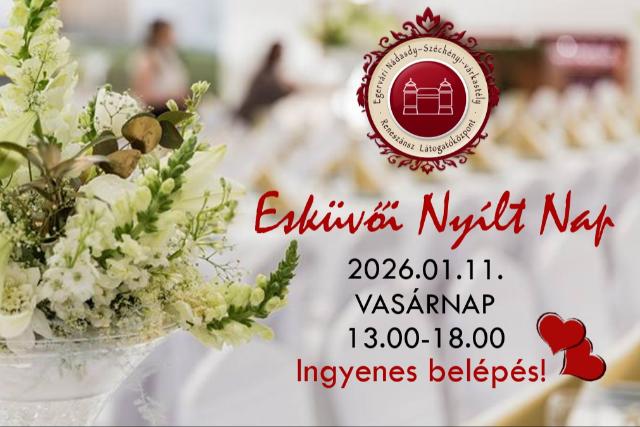 Esküvői nyílt nap Egerváron