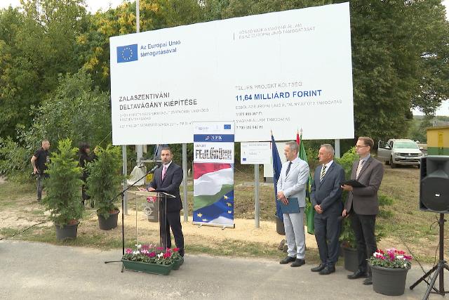 Megkezdték a zalaszentiváni deltavágány kivitelezését