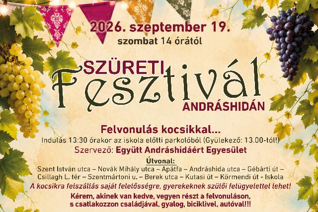 Szüreti Fesztivál Andráshidán