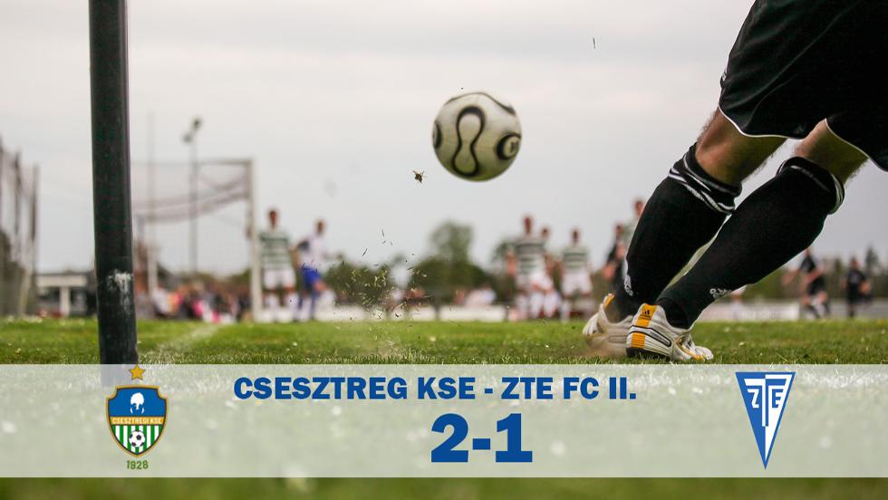 Elvesztette veretlensgt a ZTE FC II