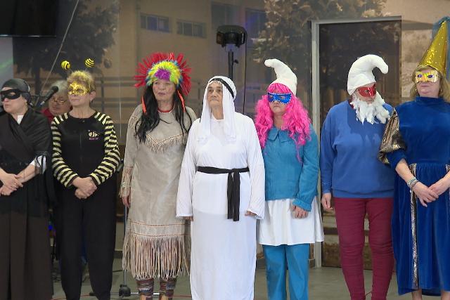 Farsang a Nefelejcs Nyugdíjas Klubnál