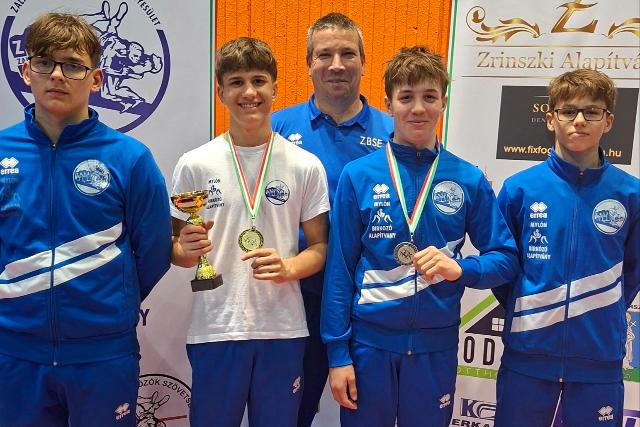 Szanati Máté aranyérme Európa-bajnoki részvételt ért