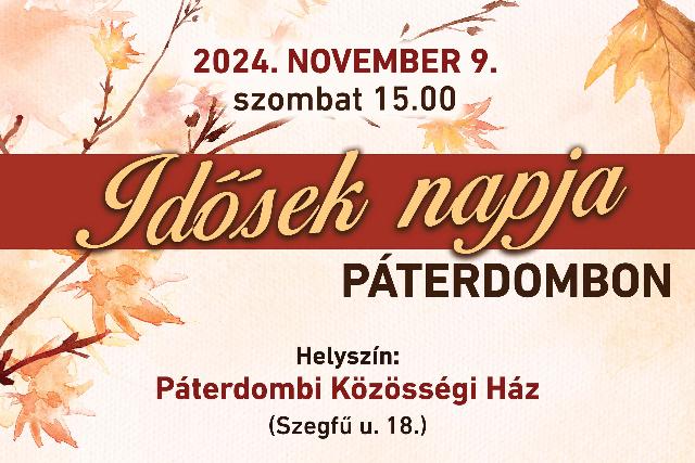 Idsek napja Pterdombon