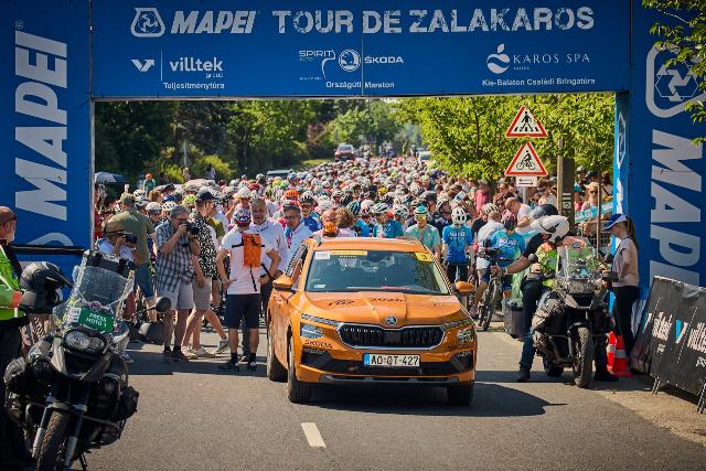 A hőség sem állította meg a MAPEI Tour de Zalakaros résztvevőit