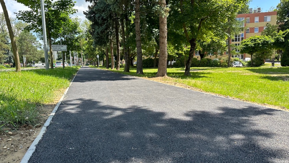 jabb szakaszon jult meg a jrda a zalaegerszegi Gasparich utcban 