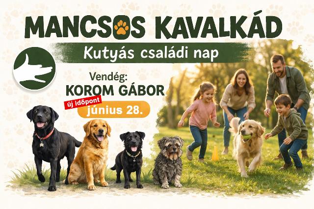 Mancsos kavalkád – Kutyás családi nap Zalaegerszegen