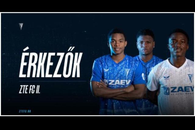Három fiatal érkező a ZTE FC II-nél – a feljutás a cél