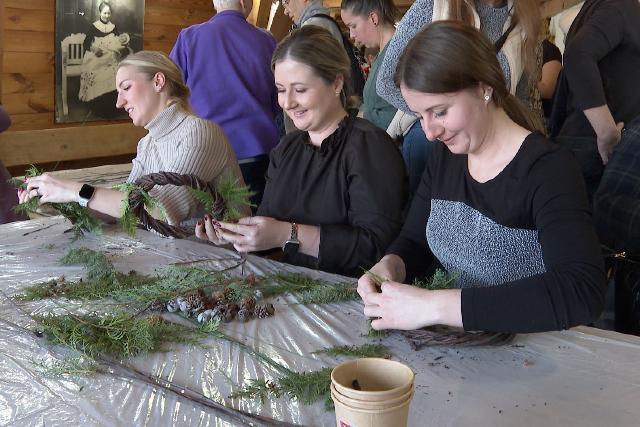 Adventi készülődés az alkotóházban