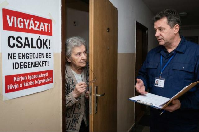 Figyelem! Csalók járják a várost és környékét