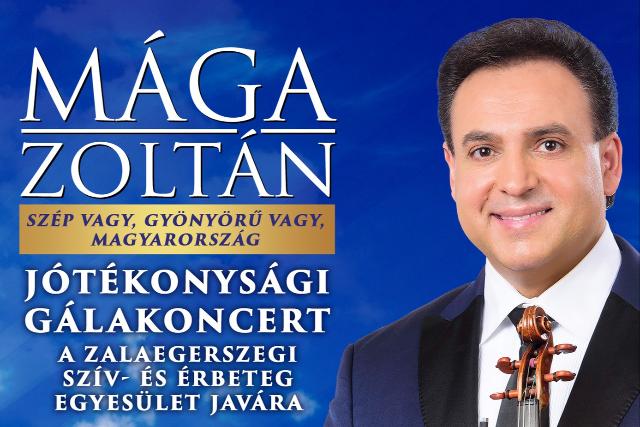 Jótékonysági gálakoncert Zalaegerszegen Mága Zoltánnal