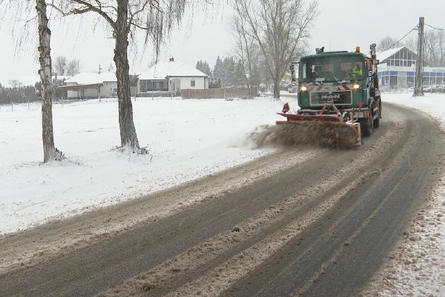 Havazás Zalaegerszegen: folyamatos a síkosságmentesítés