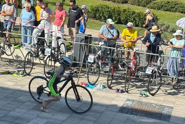 A Veszprém Triatlon Fesztiválon versenyeztek a zalaegerszegi triatlonisták