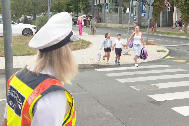 Fokozott jelenléttel segíti a rendőrség a biztonságos tanévkezdést