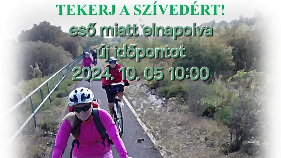 Az idjrs miatt elnapoltk a Tekerj a szvedrt! programot