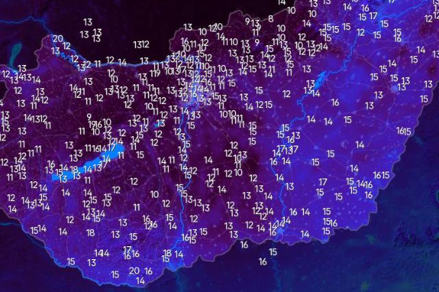Jelentősen lehűlt a levegő a hidegfront után