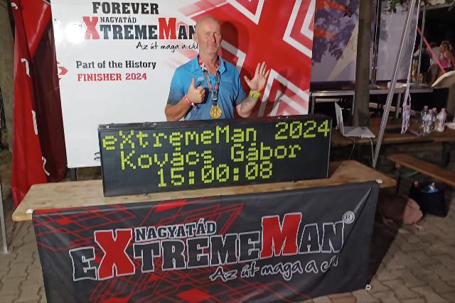 Remek eredmnyek a jubileumi eXtremeMan-versenyen