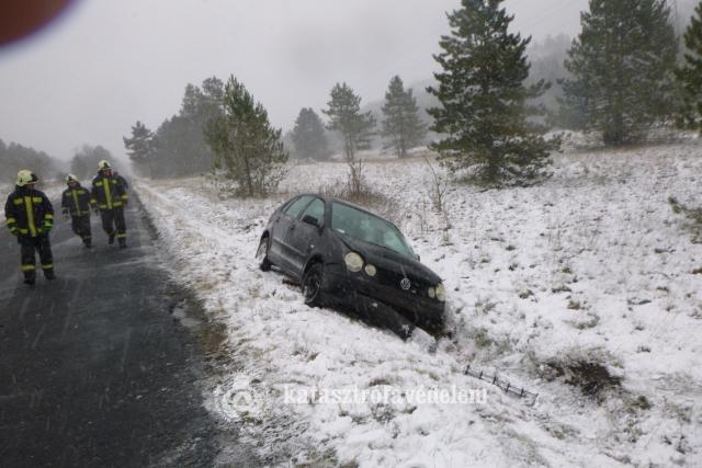 Csúszós utak és kidőlt fák: egymást érték a riasztások Zalában