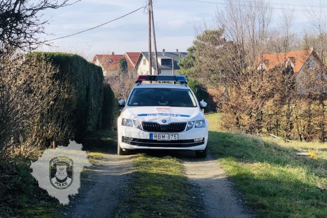 Fagyhaláltól mentettek meg egy férfit a lenti rendőrök