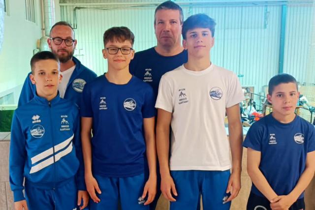 Két birkózó érem az Austria Openen