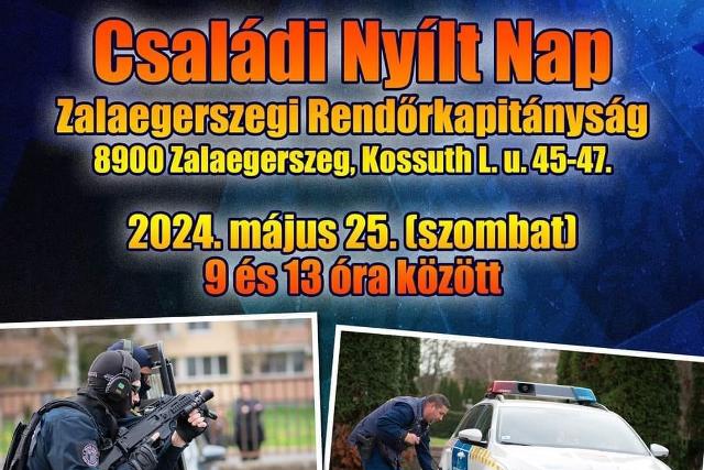 Csaldi Nylt Nap a Zalaegerszegi Rendrkapitnysgon