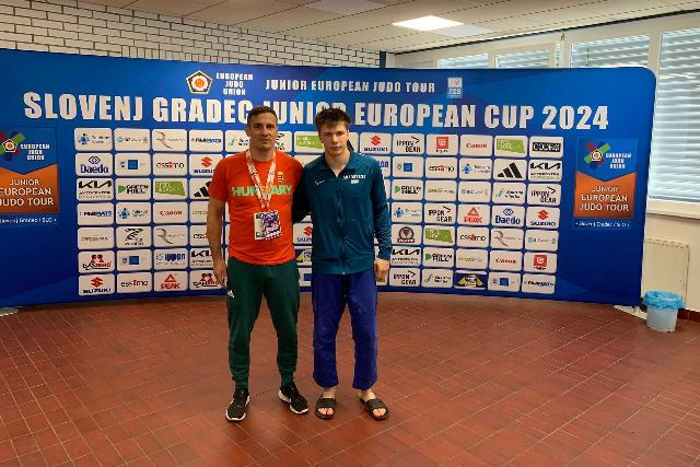 Mtffy Gbor helyezetlenl vgzett a Slovenj Gradec-i junior Judo Eurpa-kupn