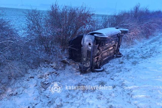 ORFK: csaknem háromszorosára nőtt a balesetek száma