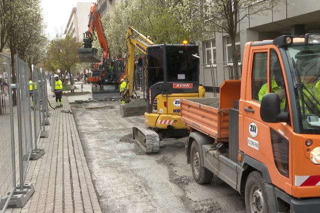 Rekonstrukció – Folytatják a Kossuth utca felújítását