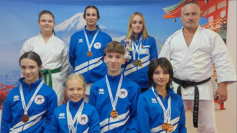 Eredmnyesen szerepeltek a 27. WKF Dikolimpin az egerszegi karatkk