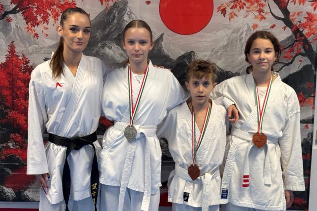Három érmet szereztek a Kertvárosi Karate Suli versenyzői