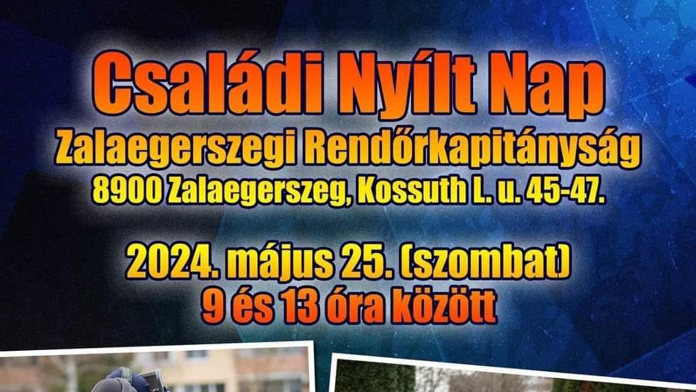 Csaldi Nylt Nap a Zalaegerszegi Rendrkapitnysgon