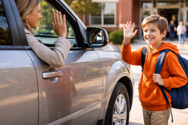 Sok szülőt érint az új KRESZ egyik újdonsága: ez az utascsere