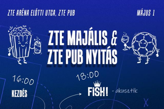 Új kék-fehér hagyomány indul: ZTE Majális és pubnyitás
