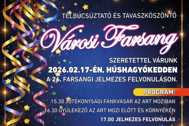 Újra Városi Farsang Zalaegerszegen