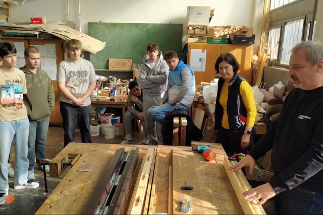 Faipari szakmai nap a Deák Technikumban